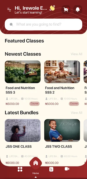 LIFE BAKER ONLINE SCHOOL Screenshot 1
