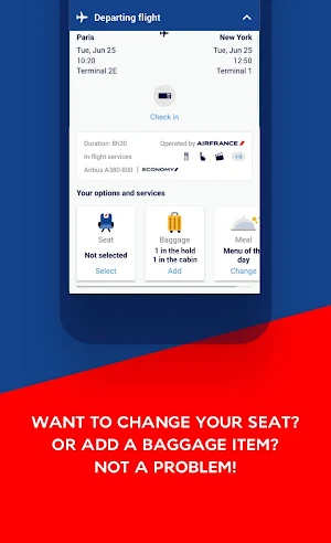 Air France - Airline tickets Screenshot 3