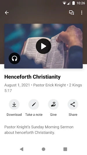 Victory Baptist Church - TX Screenshot 2