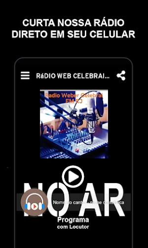 Rádio Web Celebrai FM RJ Screenshot 0