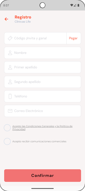 Clínicas Life Screenshot 2