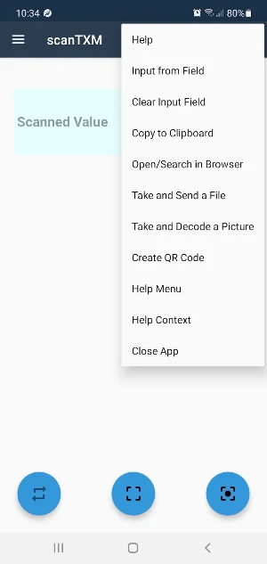 ScanTXM Screenshot 1