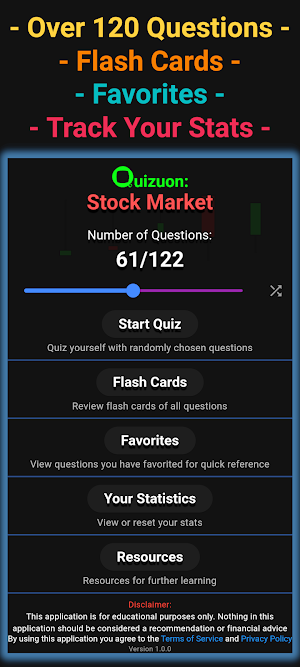 Quizuon: Stock Market Screenshot 0