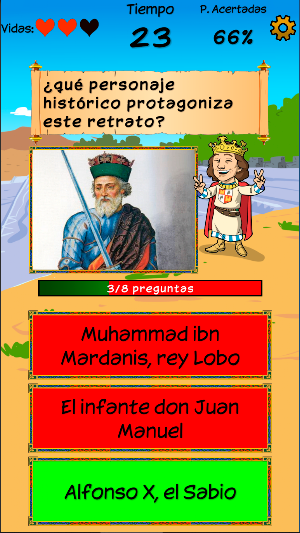 Murcia Medieval Quiz Game Screenshot 1
