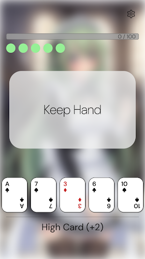 Anime Girl Video Poker Screenshot 0