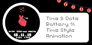 Animated Japan Love Watch Face Screenshot 0