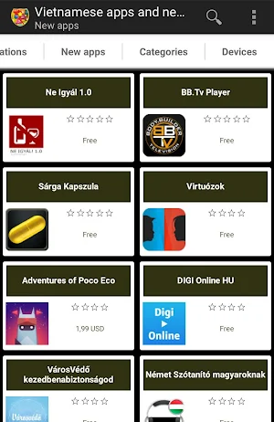 Hungarian apps and games Screenshot 1