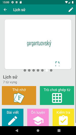Czech Vietnamese Dictionary Screenshot 3