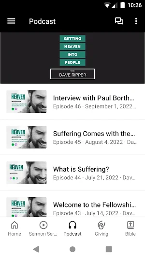 Crossway Christian Church Screenshot 2