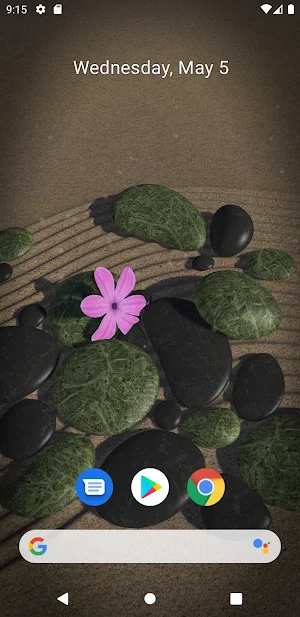 3D Zen Stones Live Wallpaper Screenshot 3