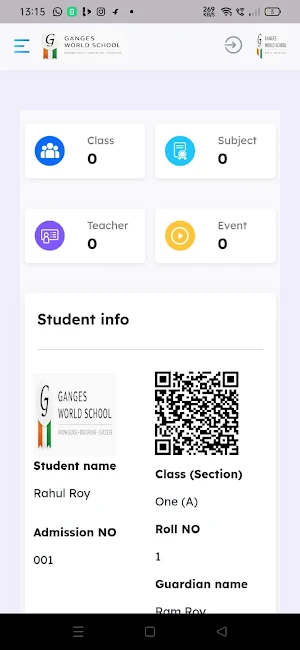Ganges World School Screenshot 2