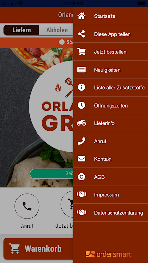 Orlando Grill Screenshot 2
