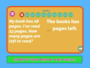 Learning Math Mental Quiz Apps Screenshot 3