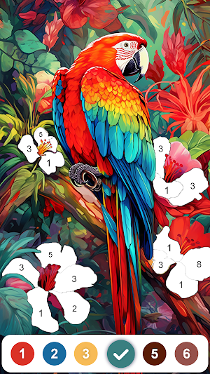 Coloring Game Color by Number Screenshot 0