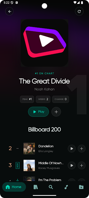 Pure Tuber - Music Player Screenshot 1