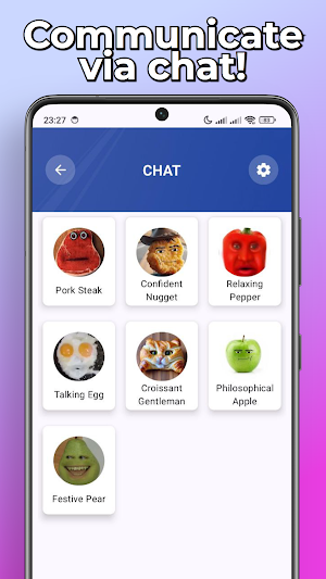 Talking Food Meme Call & Chat Screenshot 2