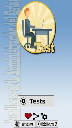 TestOpos Auxiliar Administrativo del Estado Screenshot 0