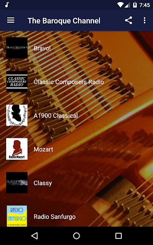The Baroque Channel - Live Cla Screenshot 0