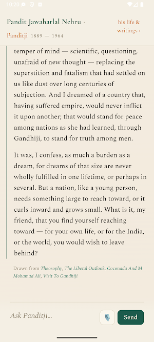 Jawaharlal Nehru Screenshot 1