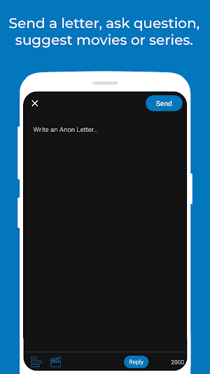 Anon Letter: Send a message, a Screenshot 0