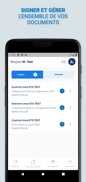 Recruter Ensemble Screenshot 1