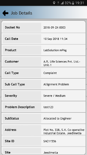 Spinco CRM Screenshot 3