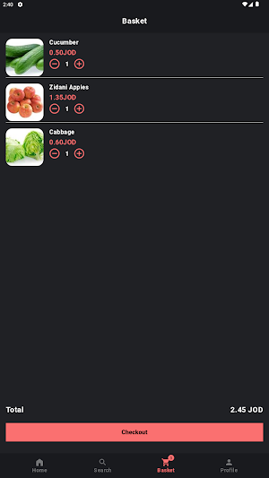 Masri Vegatales Screenshot 2