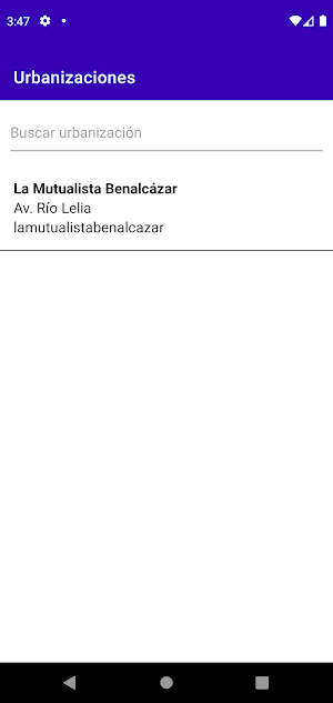 Security Force Administradores Screenshot 1