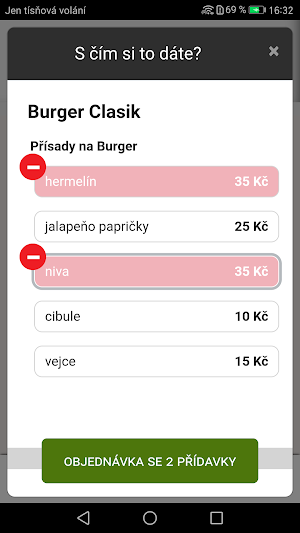 Jídlo Go Express Screenshot 3