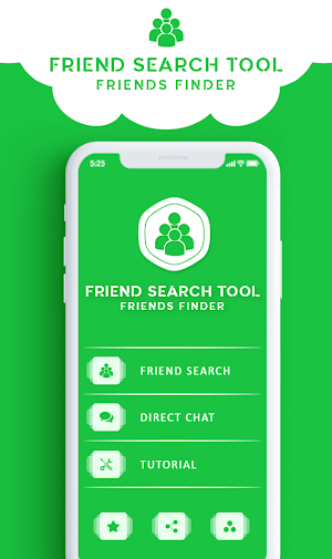Friend search tool Simulator - Direct Chat 2021 Screenshot 0