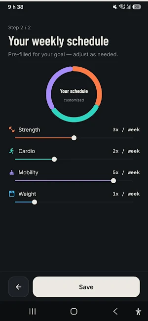 Balanced Athlete Screenshot 2