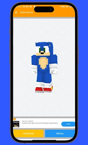 Soni Skin for Minecraft PE Screenshot 3