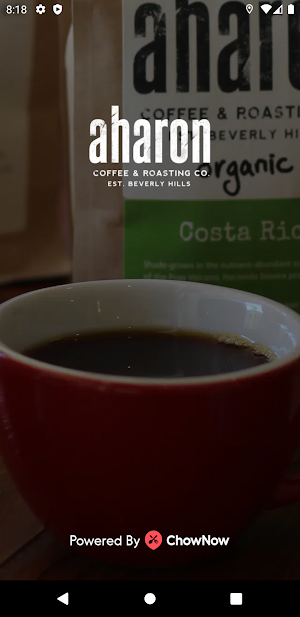 Aharon Coffee & Roasting Co. Screenshot 0