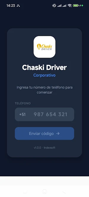 Chaski Driver Corporativo Screenshot 0