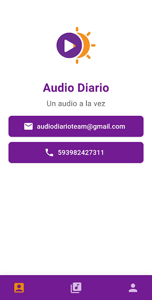 AudioDiario Screenshot 1