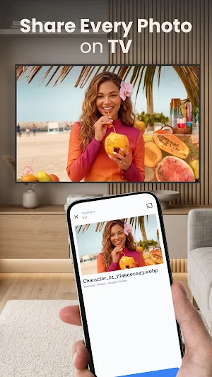 Cast to TV: Mirror & Remote Screenshot 1
