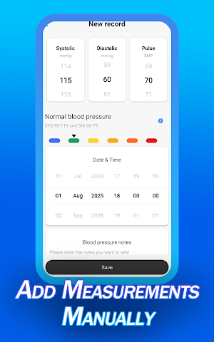 Blood Pressure Lite Log Screenshot 0
