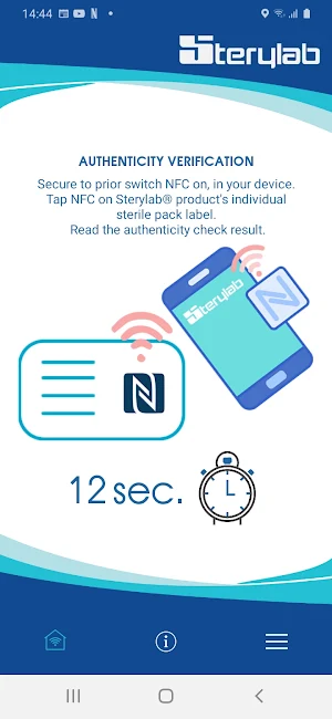 Sterylab NFC Screenshot 0