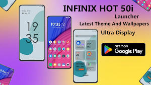 Launcher INFINIX HOT 50i Theme Screenshot 0