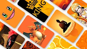 Orange Wallpaper 2023 Screenshot 0