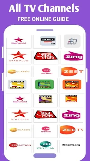 Live TV Channels Guide 2022 Screenshot 1