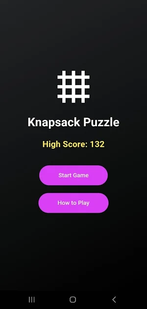 KnapSack Screenshot 2