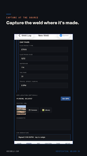 Veriweld Screenshot 0
