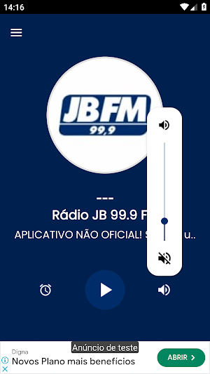 Rádio JB FM 99.9 Screenshot 2