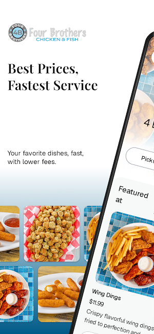 4 Brothers Chicken & Fish Screenshot 0