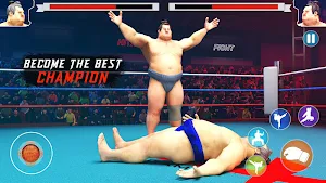 Sumo fighting 3D Wrestling Screenshot 3