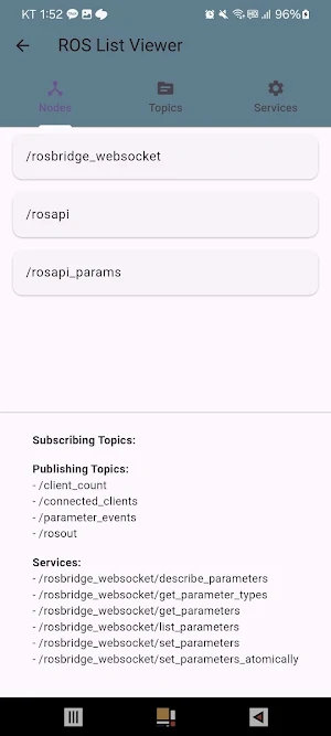 Mobile Ros Screenshot 3