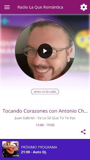 Radio La Que Romántica Screenshot 0