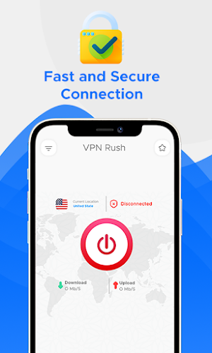 Rush VPN-Fast VPN Secure Proxy Screenshot 3