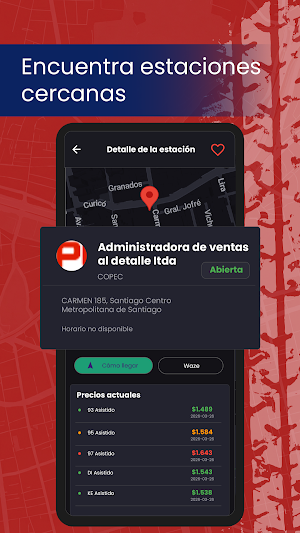 Precio Bencina Chile Screenshot 1